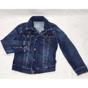 Youth boys/girls‎ POLO Ralph Lauren Jean Jacket denim Blue snap pockets Size 6
